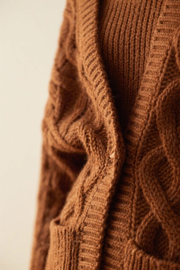 balance with structured cardigans