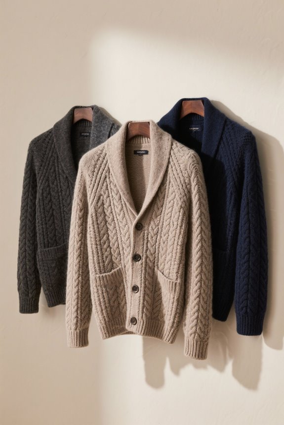 cardigans for men trending