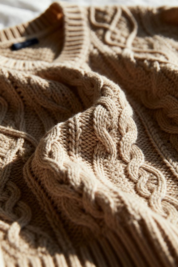 choosing a cozy sweater
