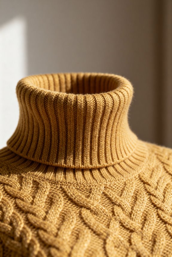 choosing a mock neck