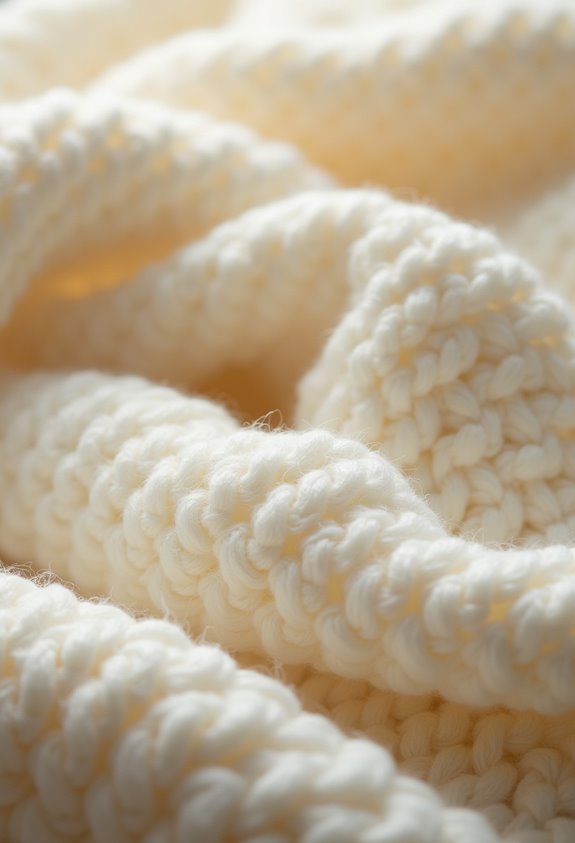 choosing an ivory throw blanket