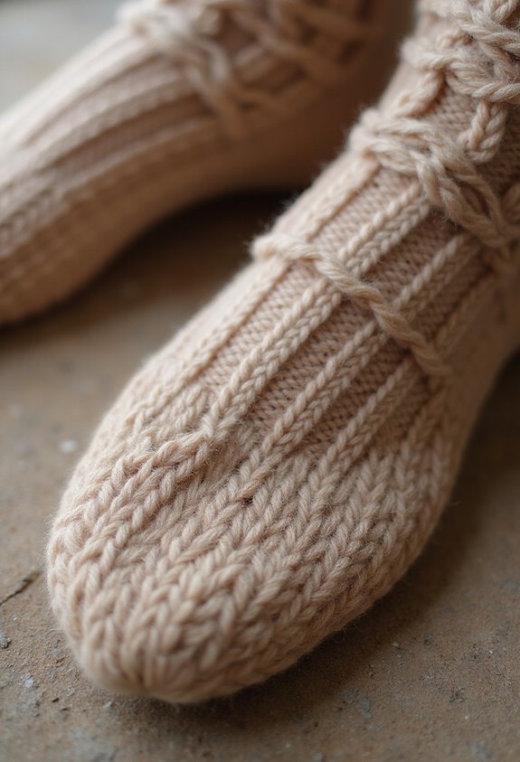 choosing cozy wool socks