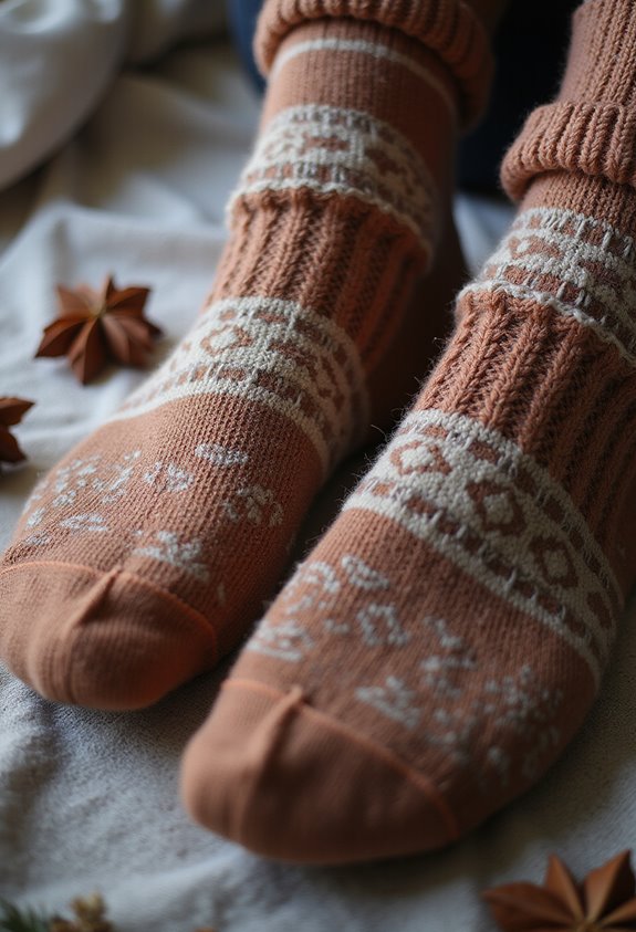 choosing thick thermal socks
