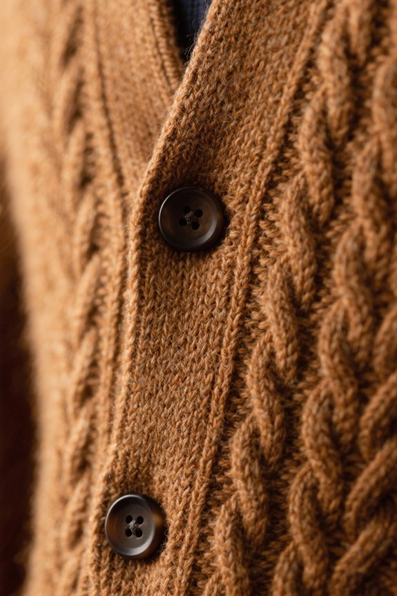 comfortable functional knitted cardigans