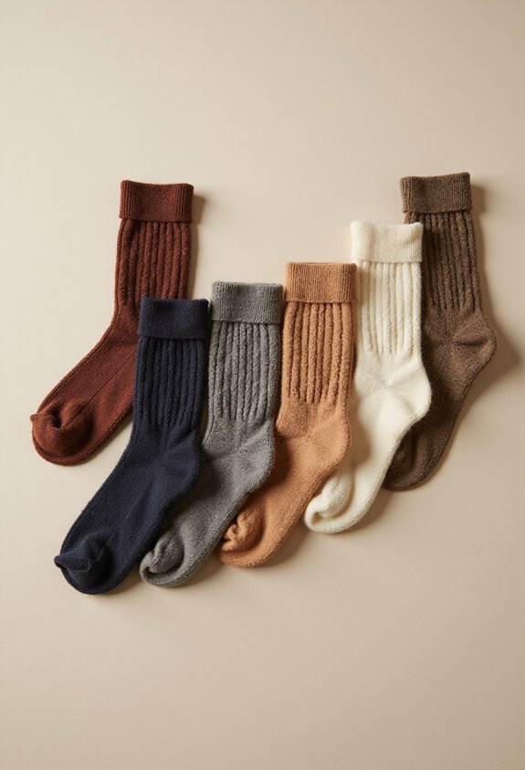 comfortable warm wool socks