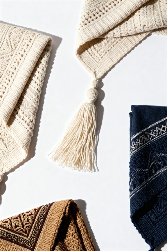 comforting knitted prayer shawls