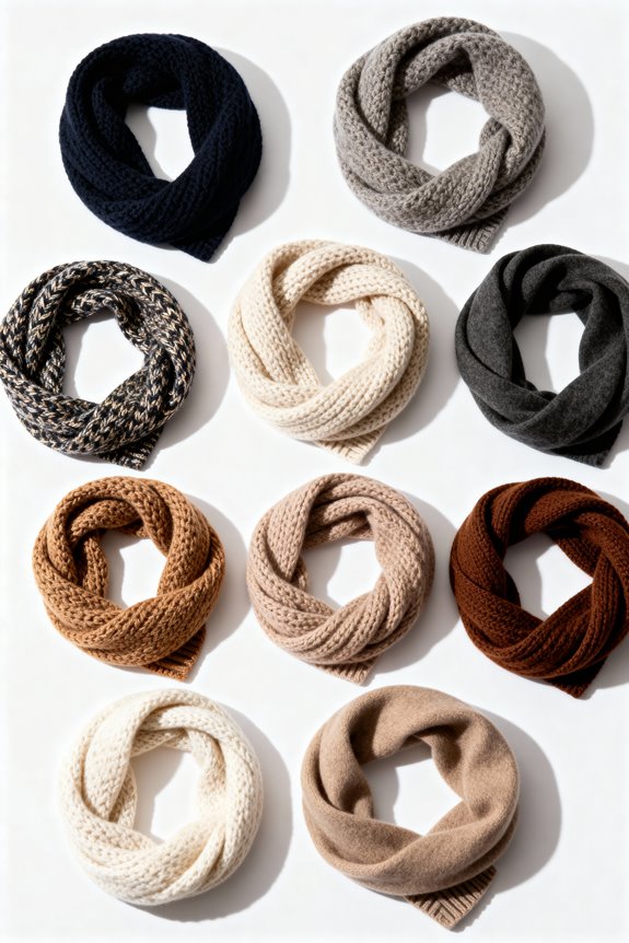 cozy and stylish scarves