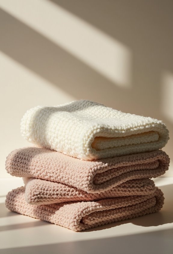 cozy chunky knit blankets