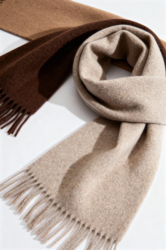 cozy stylish alpaca scarves