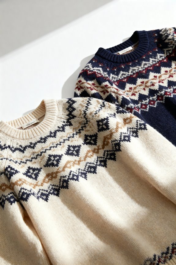 cozy stylish holiday sweaters