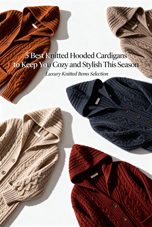 cozy stylish hooded cardigans