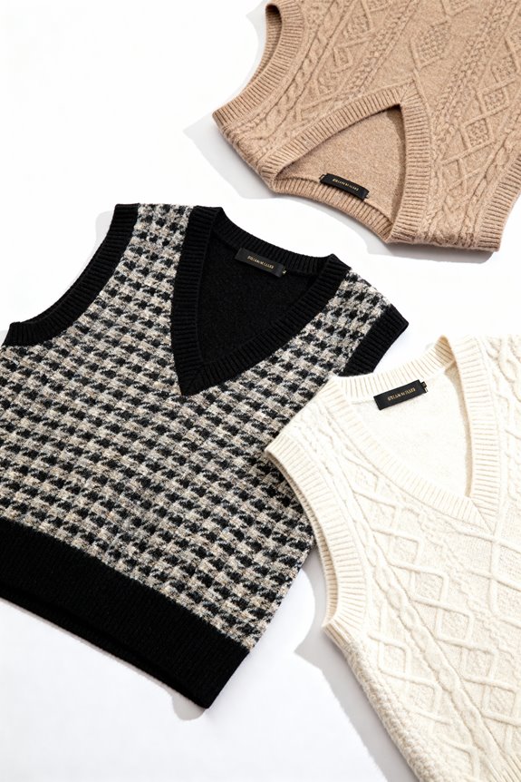 cozy stylish sweater vests