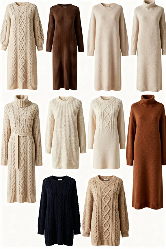 cozy stylish winter dresses