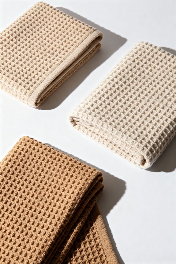 cozy waffle knit blankets