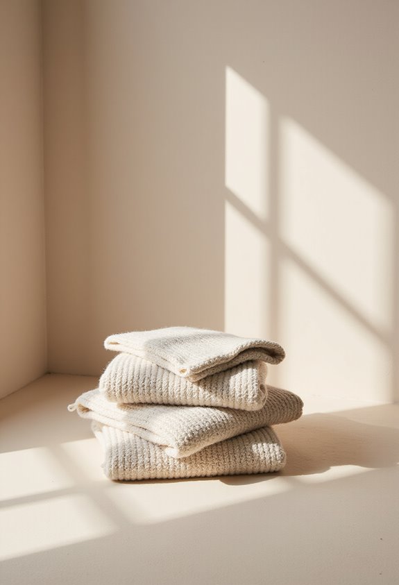 knitted weighted blanket comfort