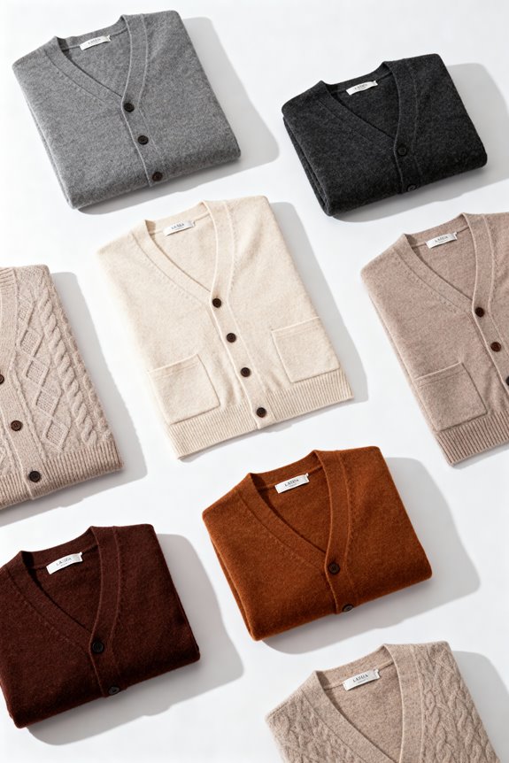 luxurious cashmere cardigans collection