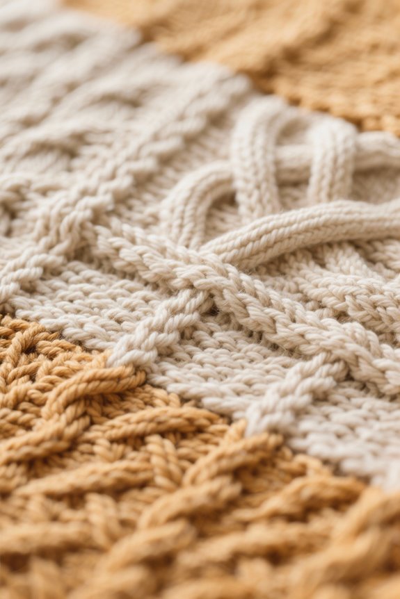modular knitting for texture
