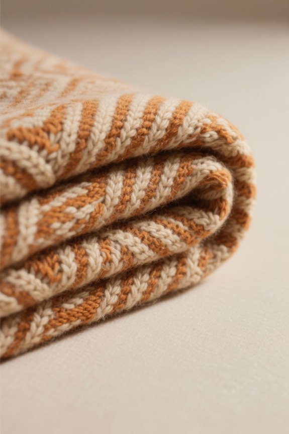 neat folds for blankets