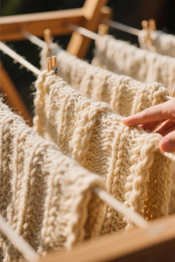 proper blanket drying techniques