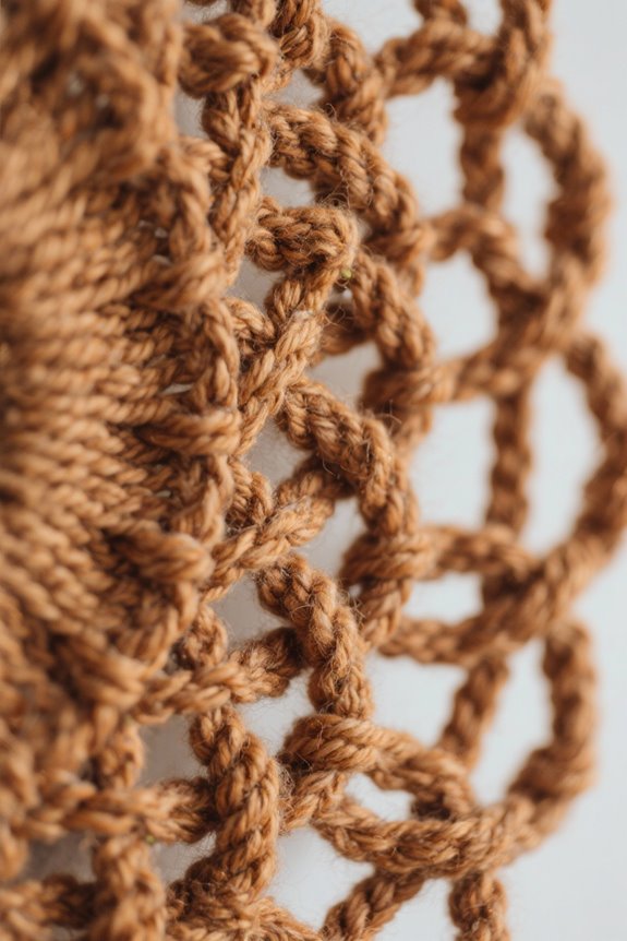 seasonal knitted decor accents