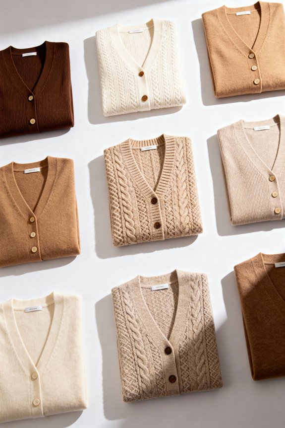 stylish button up cardigans selection