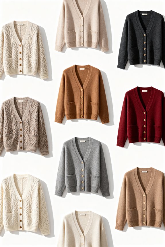 stylish cardigans for fall
