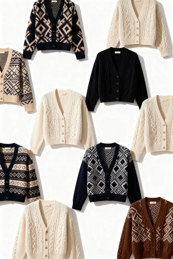 stylish knitted cardigans essential