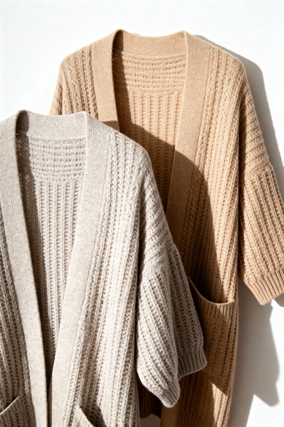 stylish knitted kimono cardigans