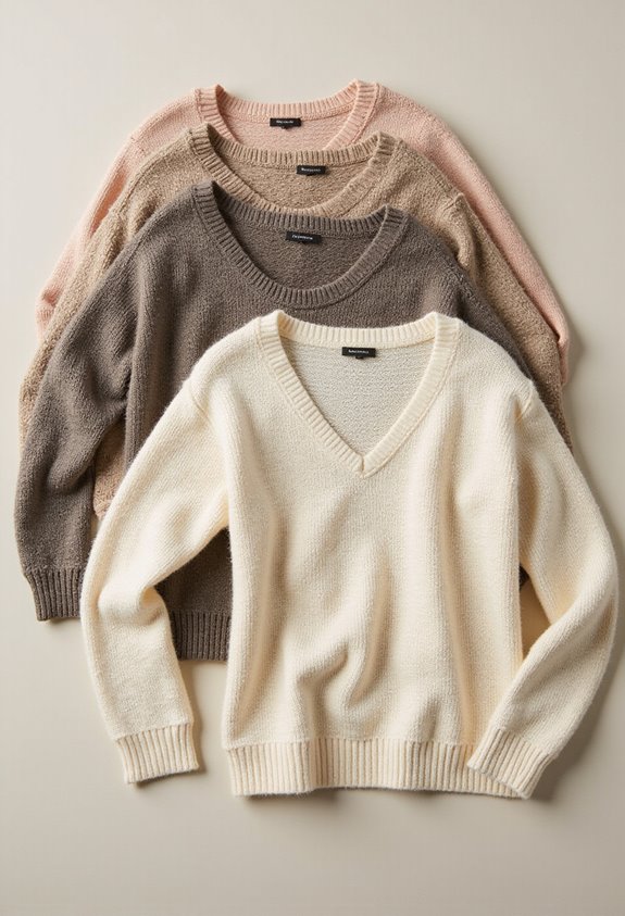 stylish scoop neck pullovers