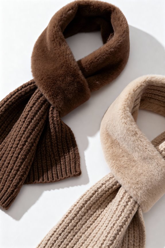 stylish winter faux fur
