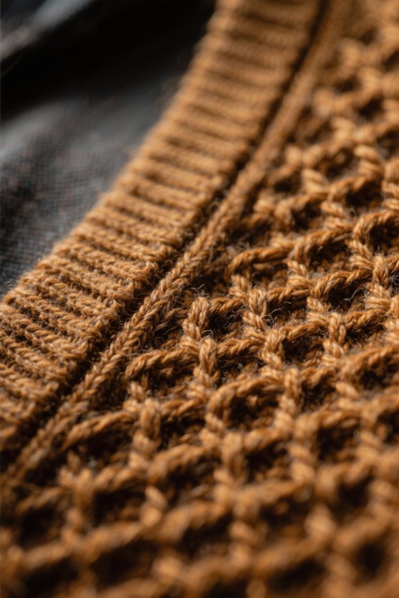 versatile knitted cardigan layering
