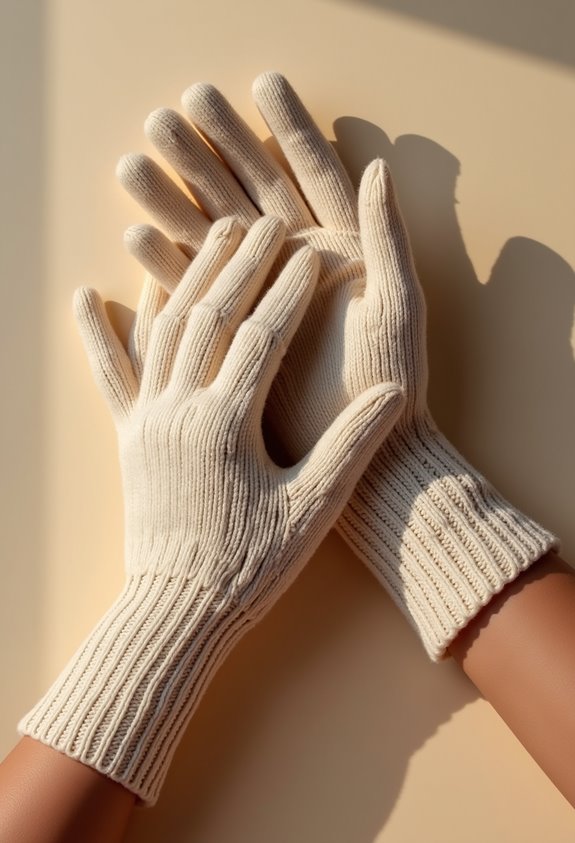 warm and cozy gloves