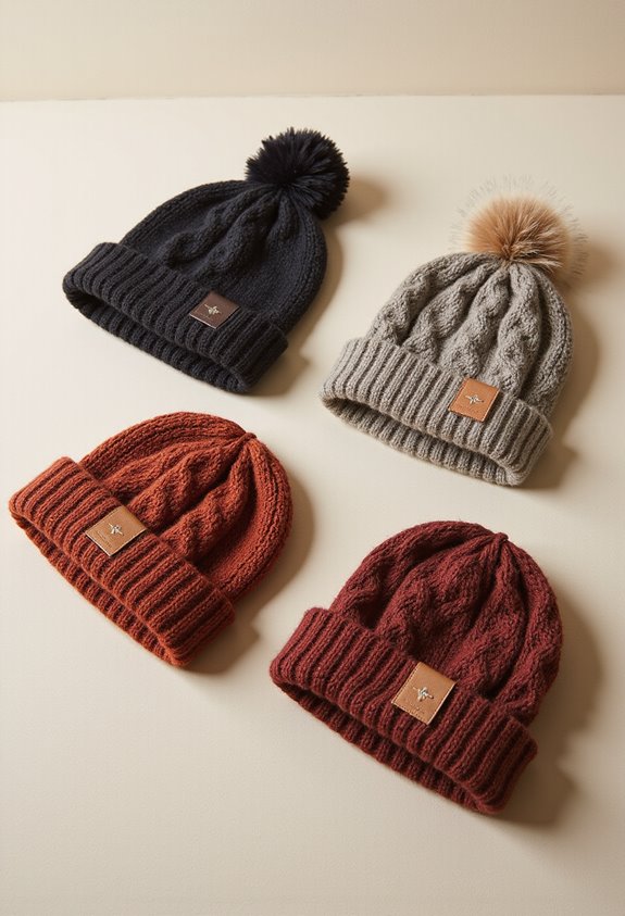 warm and stylish snowboard hats