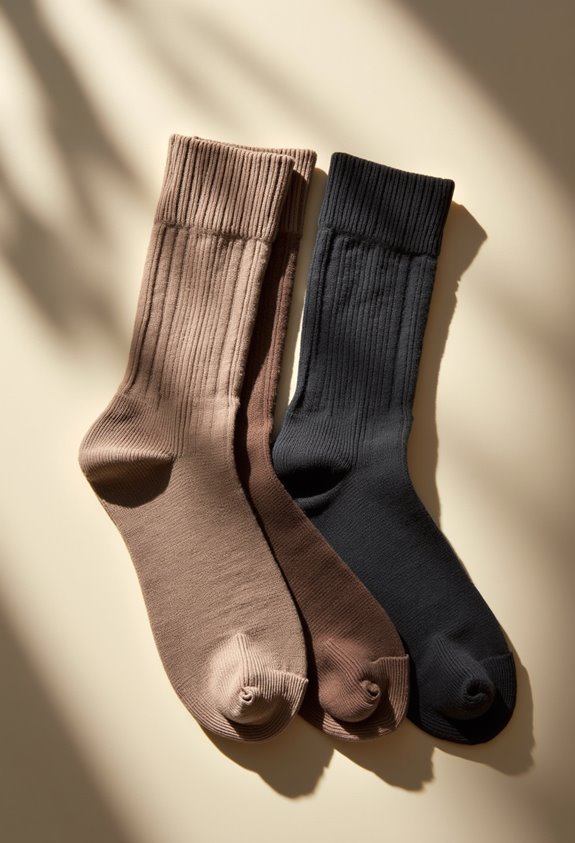 winter thermal crew socks