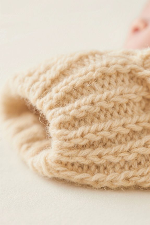 wool enhances baby comfort